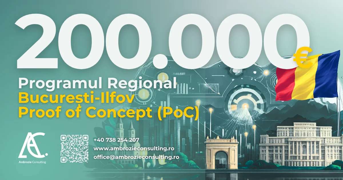 Grantul Proof of Concept pentru IMM-urle din București-Ilfov